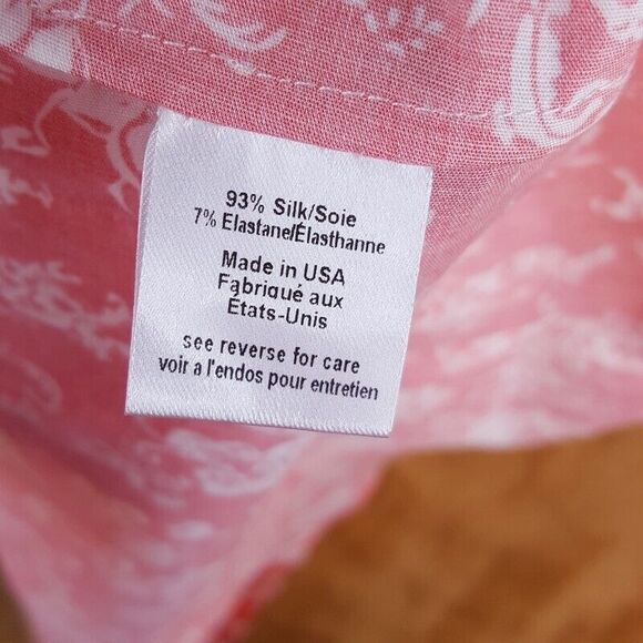 CAROLINE CONSTAS Womens Dress XS Red Pullover Fit Flare Floral Puff BARDOT Girly - Picture 7 of 11